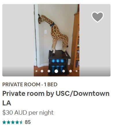 What not to do on an Airbnb listing