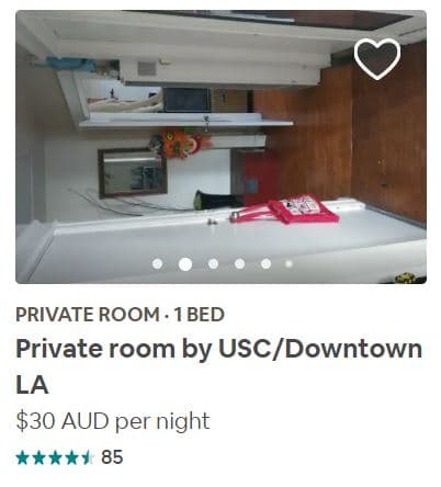 Bad Airbnb photo example