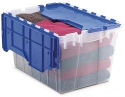 Plastic cleaning box for Airbnb