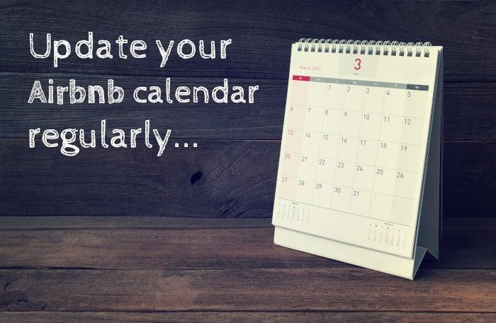Update Airbnb calendar improve ranking