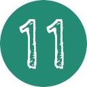 Number 11 Eleven