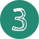 Number 3 Three