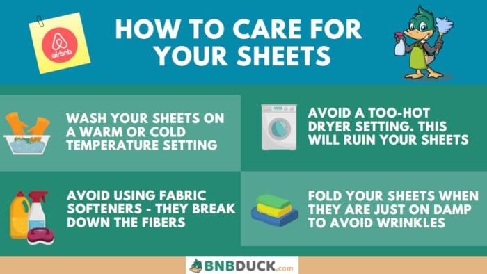 How to care for your sheets