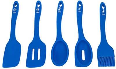 5 piece silicone cooking utensils set