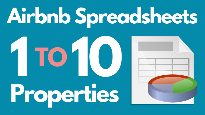 Airbnb Spreadsheet - 1 to 10 Properties