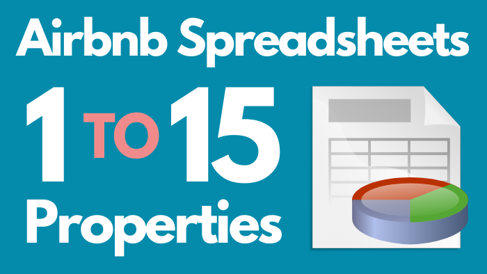 Airbnb Spreadsheet - 1 to 15 Properties