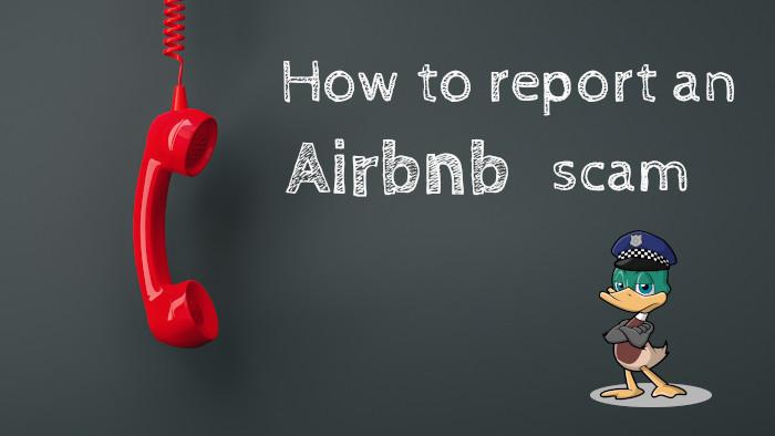 How to report an Airbnb scam